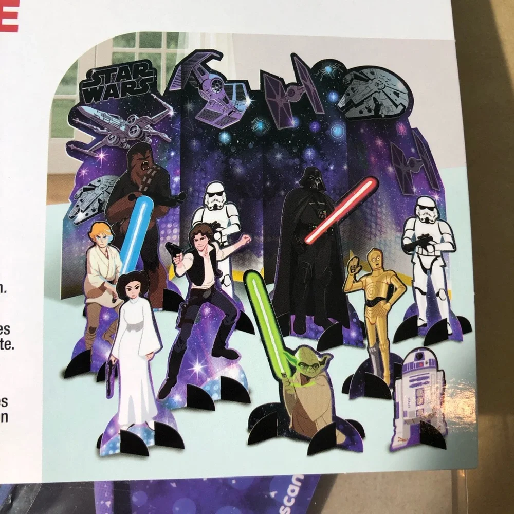 STARWARS TABLE DECORATING KIT DISNEY